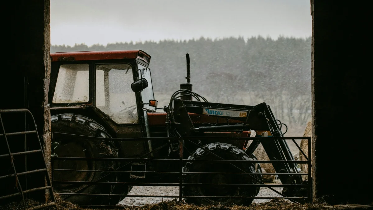 Foto auf 5min.at zeigt einen Traktor.