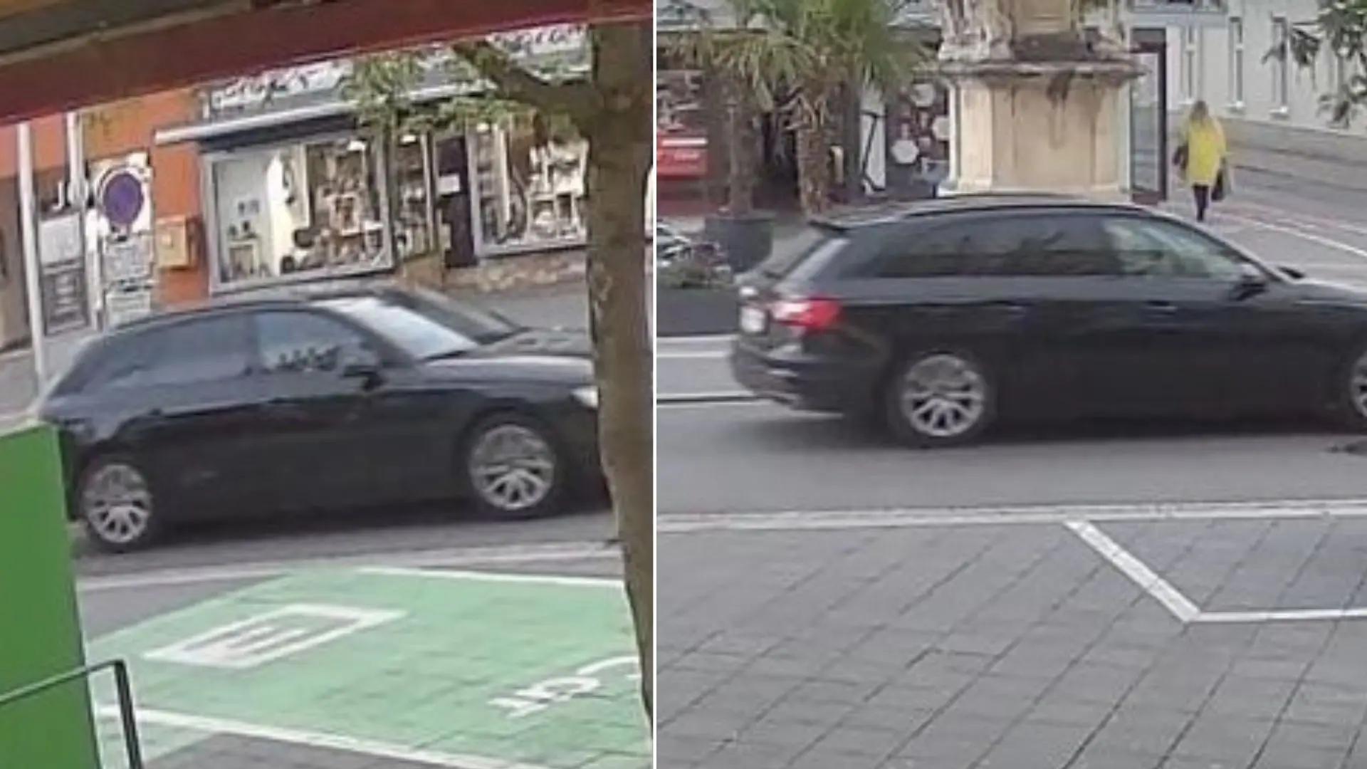 Ein Bild auf 5min.at zeigt den schwarzen Audi.