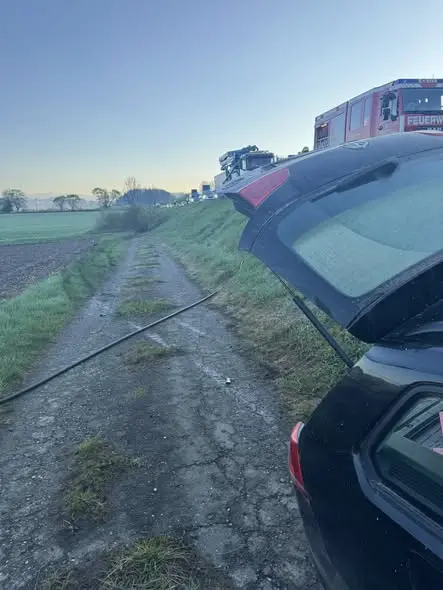 Das Bild auf www.5min.at zeigt einen Unfall in Kärnten.