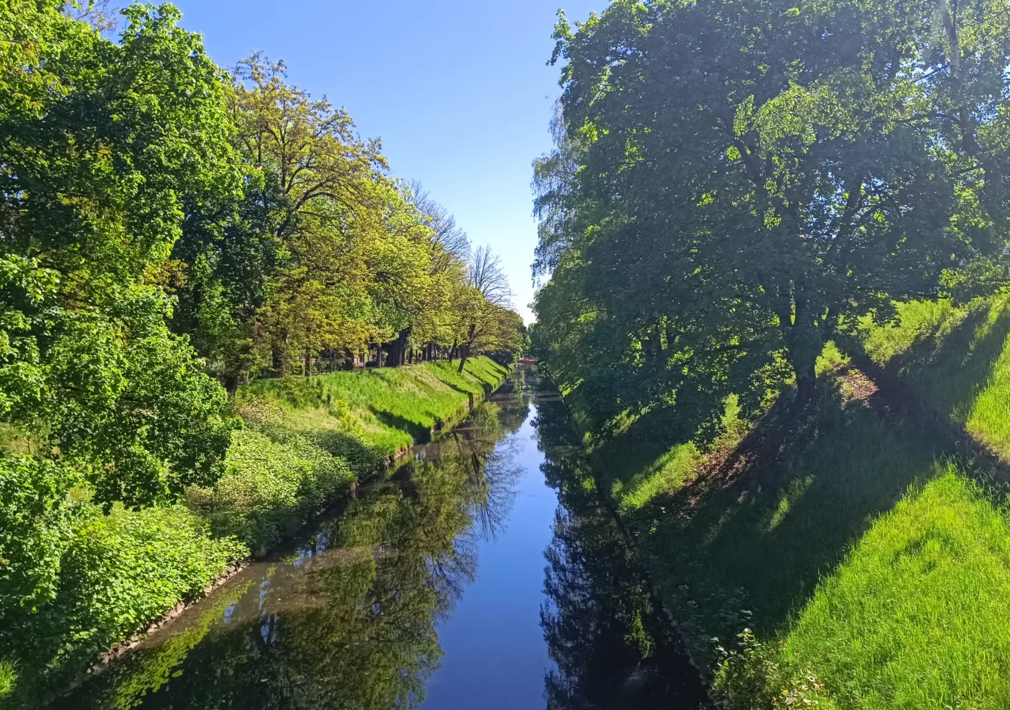 Das Bild auf 5min.at zeigt den Lendkanal in Klagenfurt.