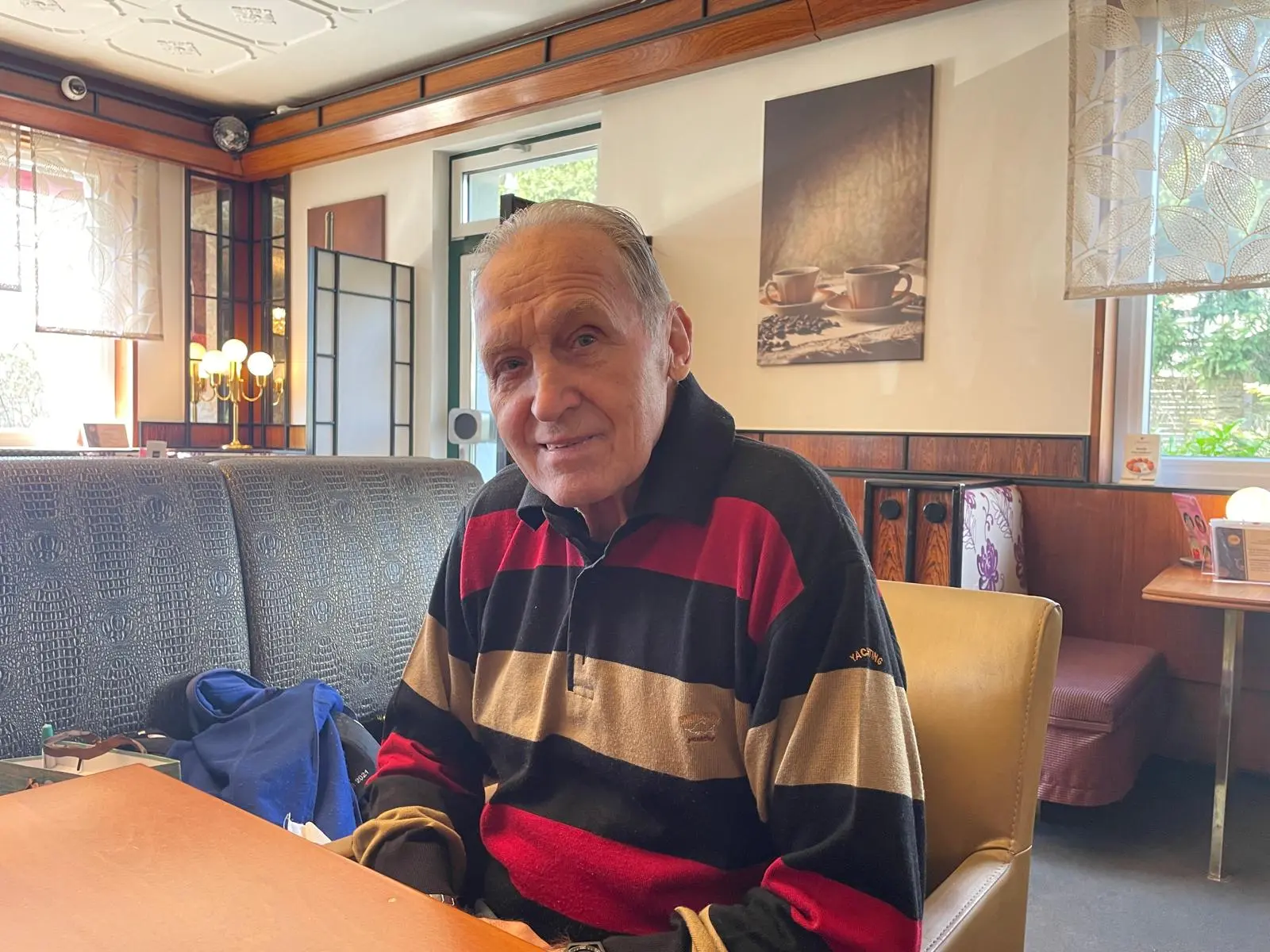 Ein Bild auf 5min.at zeigt Josef „Pepi“ Hanser.
