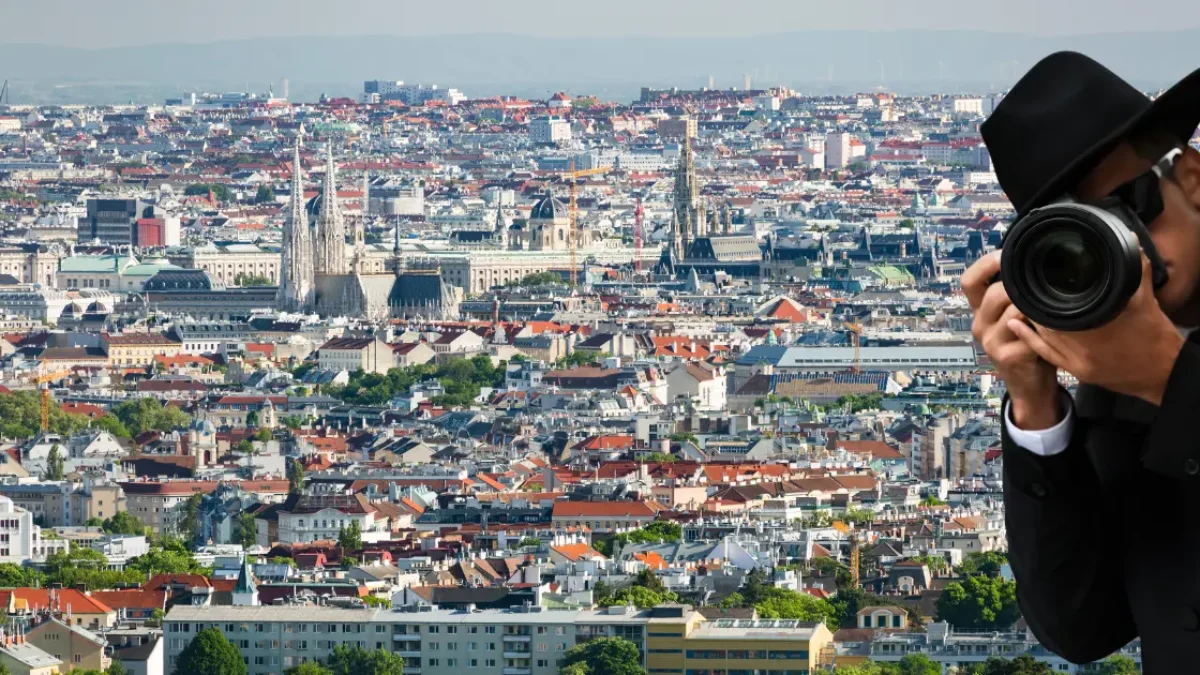 auf dem bild von 5min.at sieht man die stadt wien und davor einen spion.