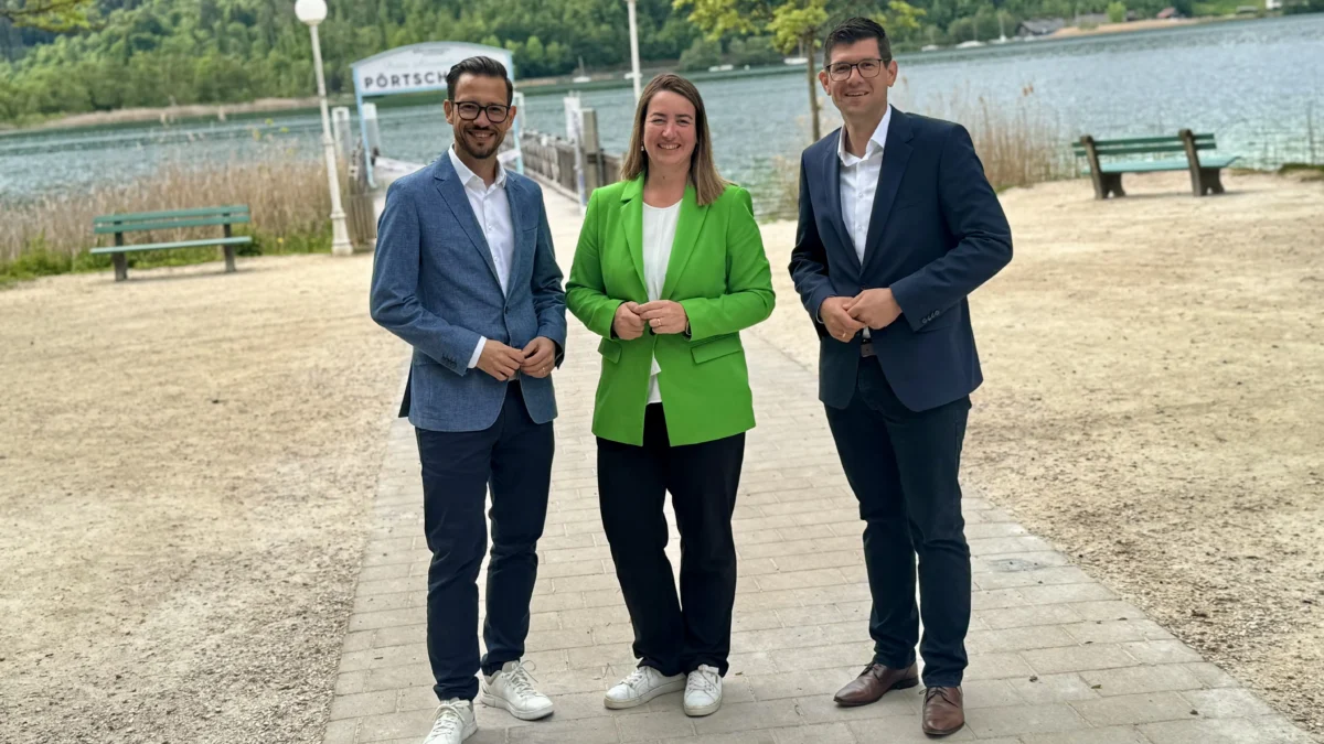Das Bild auf 5min.at zeigt LR Schuschnig, GM Häusl-Benz und LHStv. Gruber.