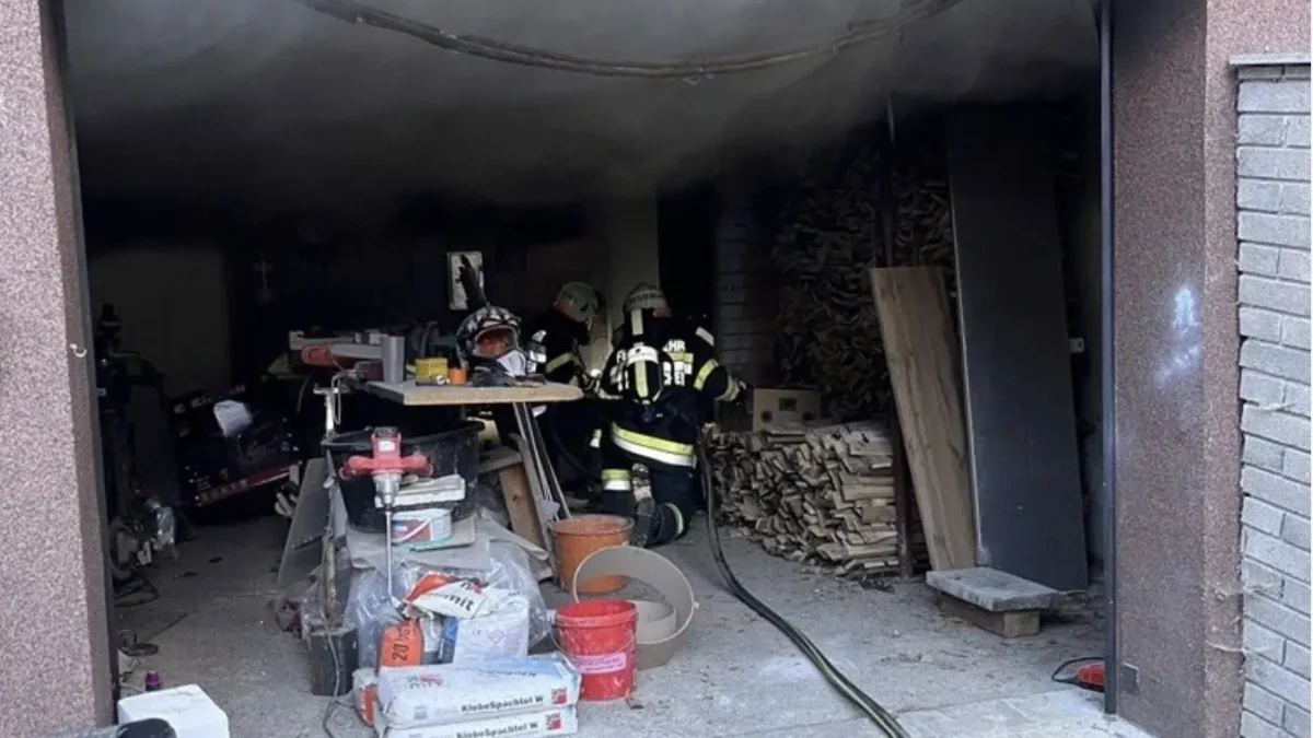 Bild auf 5min.at zeigt einen Brand.