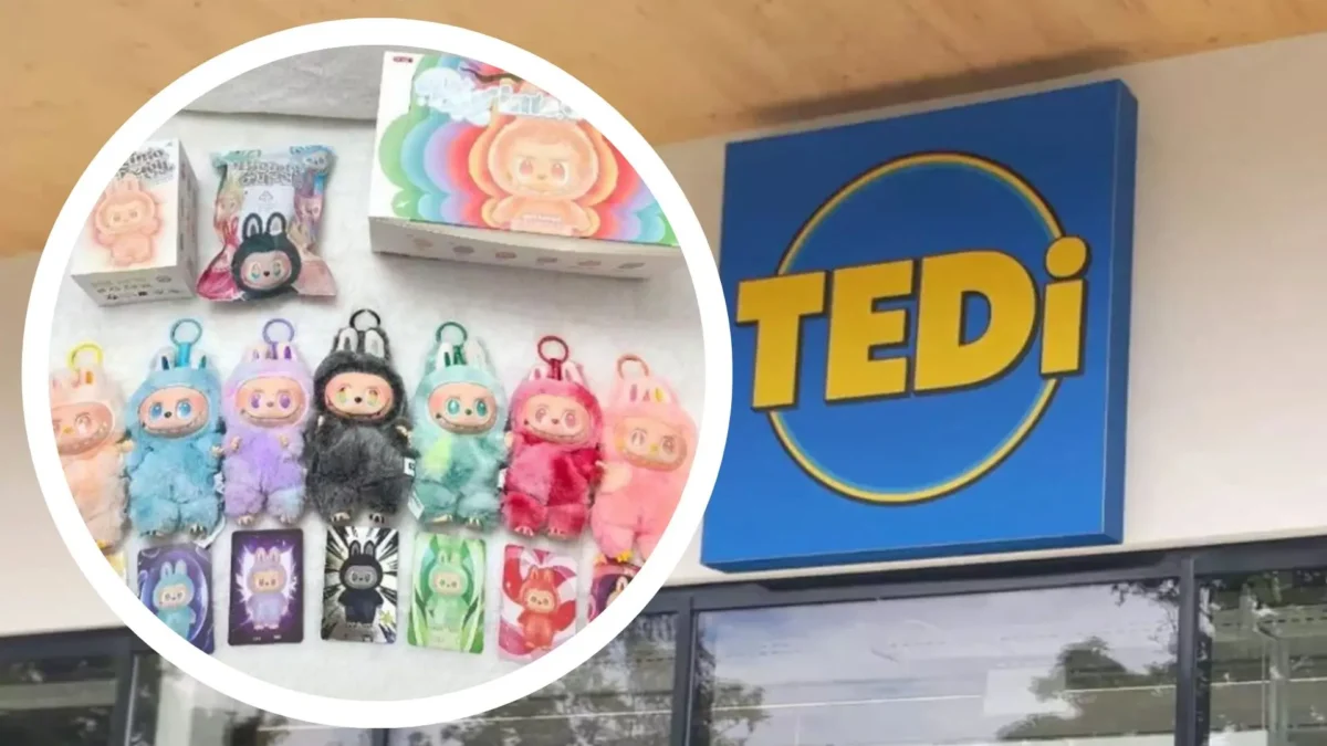 Eine Bildmontage auf 5min.at zeigt eine TEDi-Filiale sowie die Stofftiere, die zurückgerufen werden.