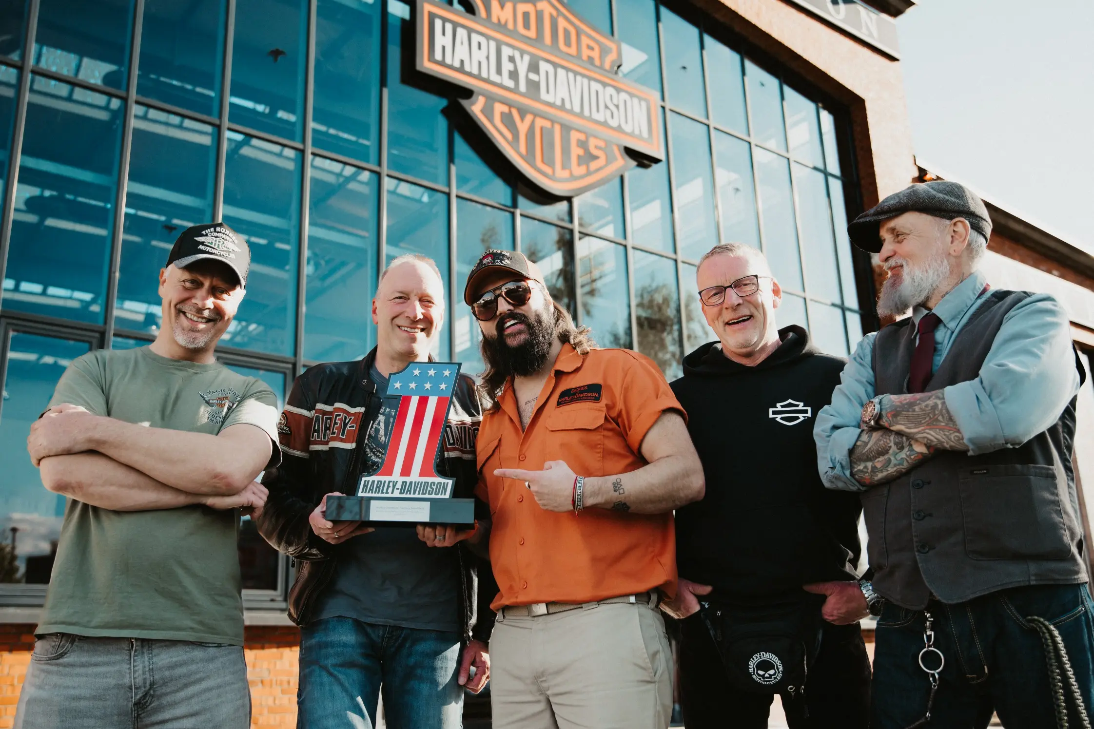Bild auf 5min.at zeigt Harley-Davidson