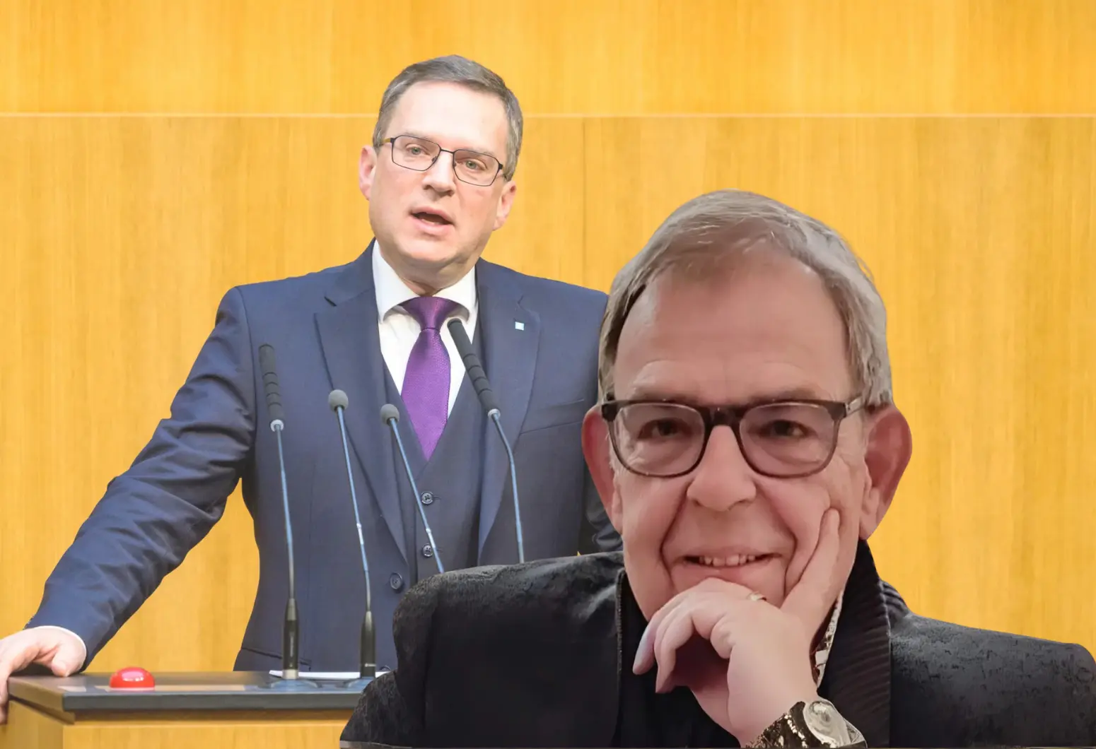 Bild auf 5min.at zeigt Journalist Fritz Kimeswenger