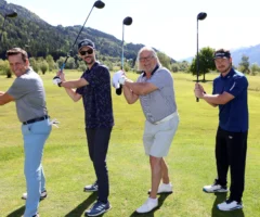 Das Bild auf 5min.at zeigt Impressionen von der Premiere von „Nassfeld Golf by Falkensteiner“ im Gailtal.