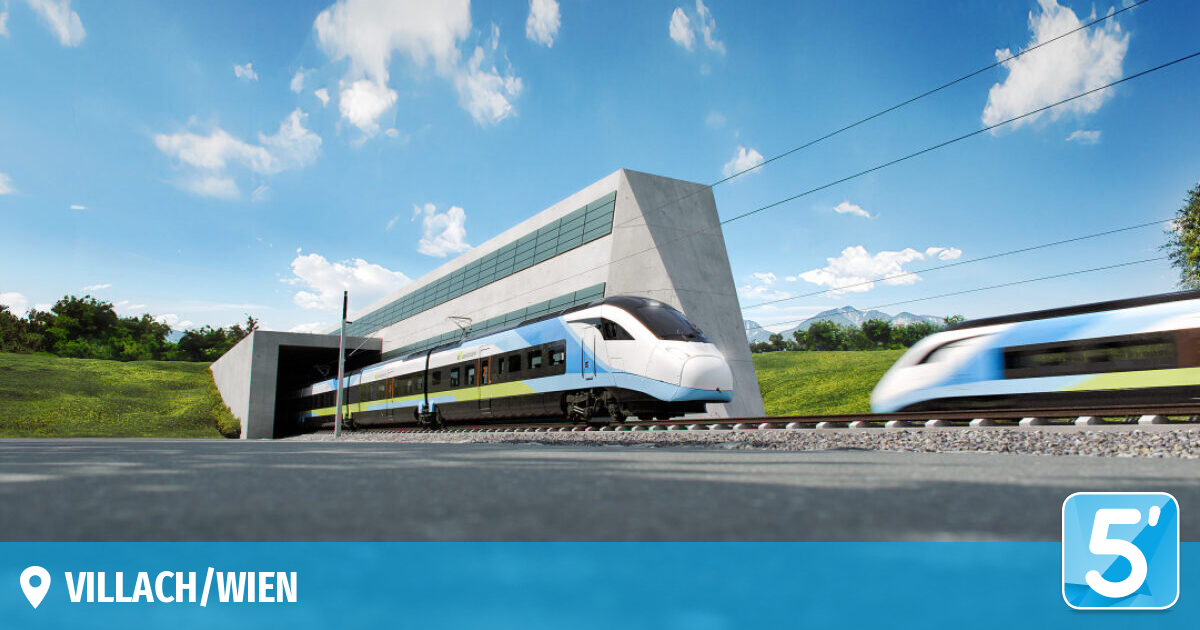 Zwischen Wien und Villach: Westbahn düst bald durch den Koralmtunnel