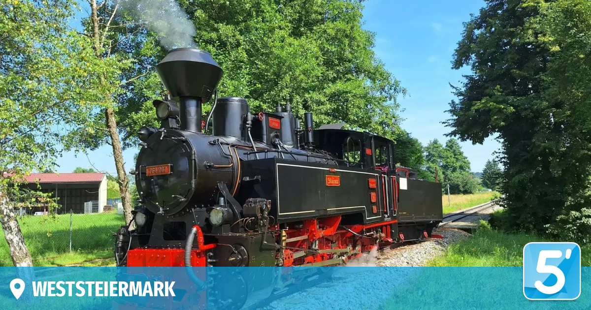 Neustart für Kultbahn: Stainzer Flascherlzug fährt wieder