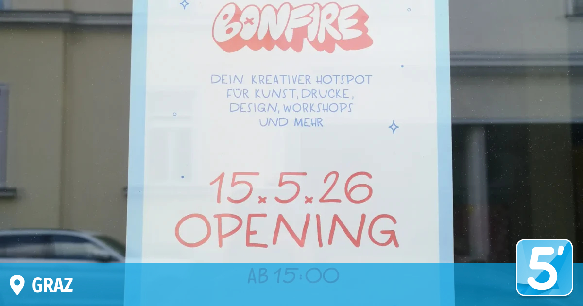 Countdown in Graz endet: Was hinter „Studio Bonfire“ steckt